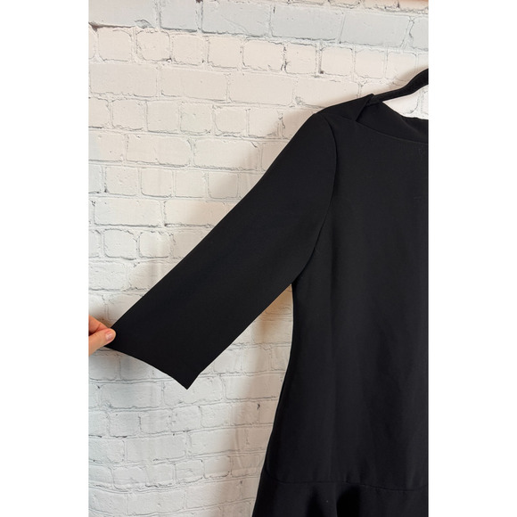 KATE SPADE NEW YORK black flared dress size 6 - Picture 4 of 8